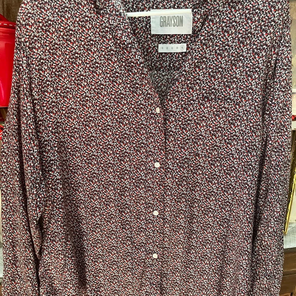 Greyson button up blouse